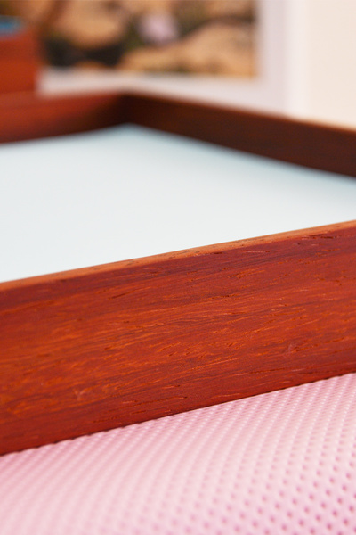 Woodsaka صندوق ورق ومستندات مقاس A4 - من خشب البودوك