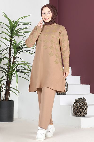 ModaMerve لاتيه تريكو مزيج مزدوج - MSL1702