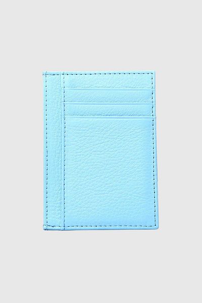Grande Sky Blue 750 Γνήσιο Δερμάτινο Λεπτή θήκη για κάρτες - Flother
