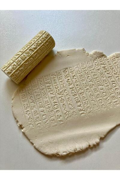 Volala الهيروغليفية المصرية -1 نسيج الطين البوليمر / لفة نمط الطين السيراميك