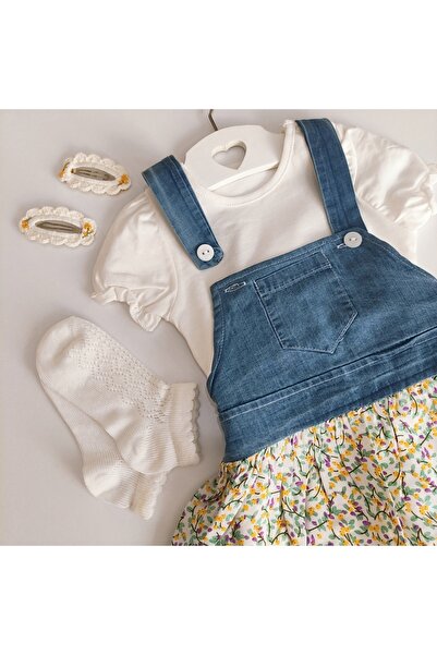 ebebisler Kız Çocuk Salopet Takım