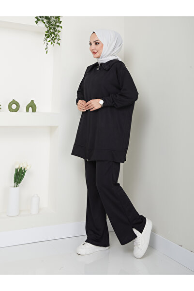 VOLT CLOTHİNG Παντελόνι με φερμουάρ - Γυναικείο Σετ Hijab