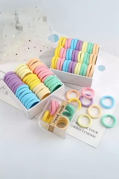 Diloshtrend Design مجموعة 50 مشبكًا مرنًا