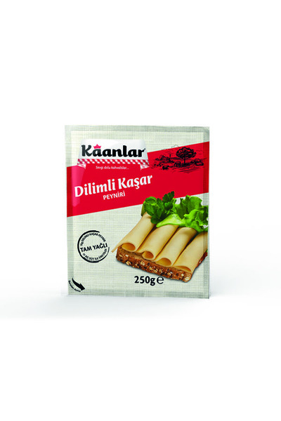 Kaanlar Dilimli Kaşar Peynir 250 gr