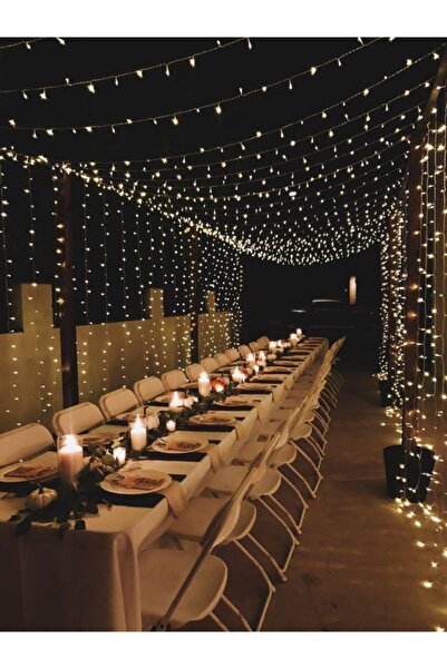 LEDREYON 10 Metre Dış Mekan Su Geçirmez Şeffaf Kablolu Ip Led Işık Aydınlatma - Dekoratif Dış Aydınlatma Ledi