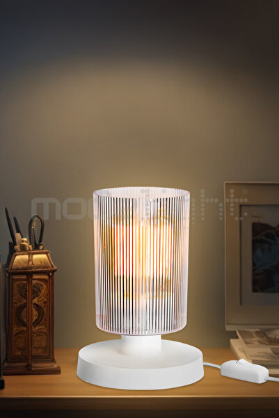 Modelight TİPO ABAJUR BEYAZ / ŞEFFAF SALON-OTURMA-ÇOCUK-YEMEK-YATAK ODASI--AN...