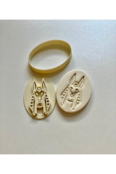 Volala قالب الطين الخزفي أنوبيس المصري القديم