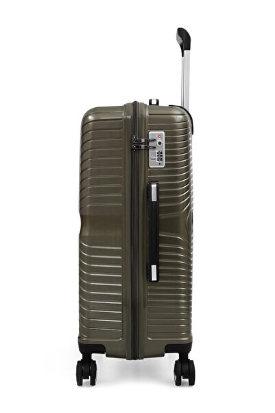 ÇÇS Ultra Hafif Polipropilen Kırılmaz Orta Boy Valiz