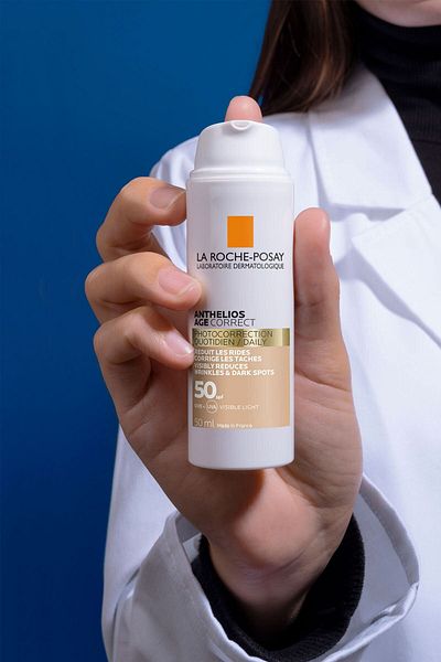 La Roche Posay Anthelios Age Correct Daily Tinted Cream - SPF50+ 50ml x 2 Pieces