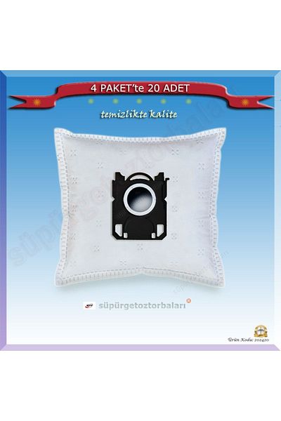 AEG S-bag Classic Serie - 20 Vacuum Cleaner Dust Bags 202420