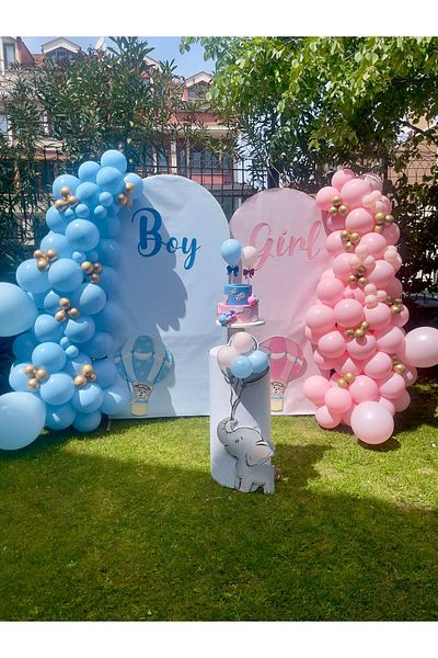 turkuaz parti Gender Party Concept - Balloon Set