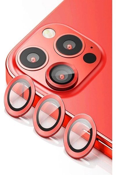 Ceptex iPhone 13 Pro Max Compatible Camera Protective Glass Colorful