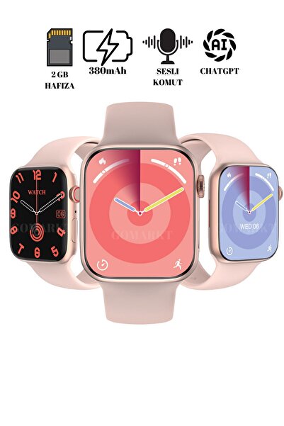 GoMarkt Watch 9 Pro Serisi 2 GB Hafızalı Harvox Pro Akıllı Saat Ios ve Androi...