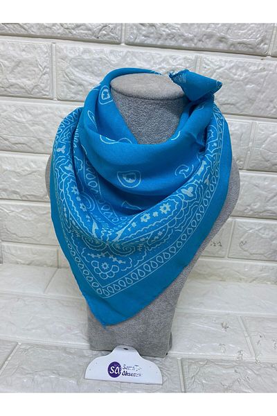 sema aksesuar Ethnic Patterned Unisex Cotton Bandana - Bracelet