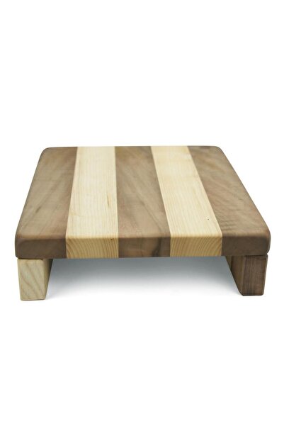 Mobenta Zebra Patterned Natural Wood Solid Board - Cutting and Presentation S...