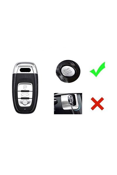 AYZ GARAGE Audi Tpu Gray Key Case - Old Case