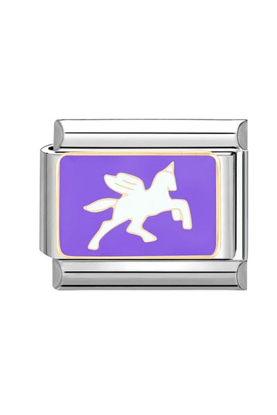 RoseCo00 Italian Steel Bracelet Charm