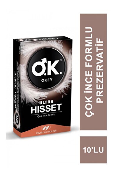 Okey  Ultra Hisset 10'lu Prezervatif -LVRS-28