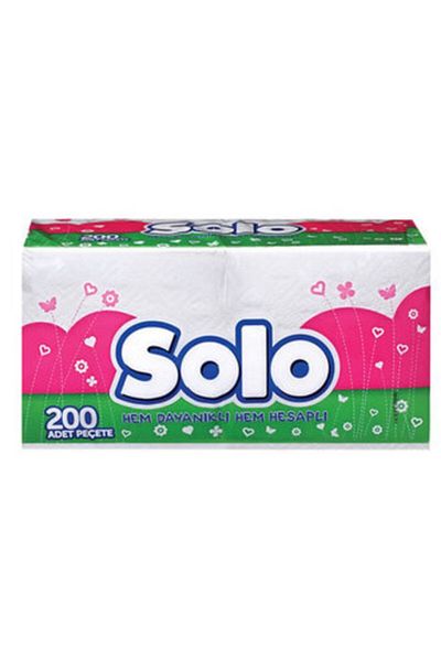 Solo Napkin 200pcs X12 (1 Box)