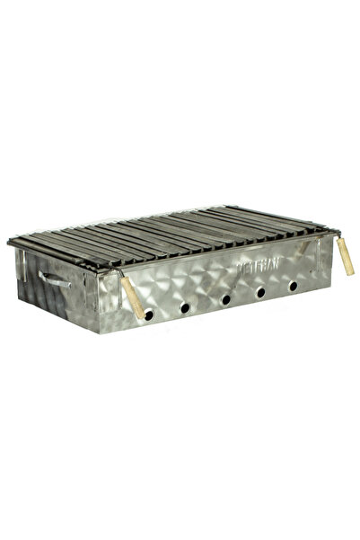 METEHAN MANGAL SOBA MTH-380 Set Üstü Lama Izgaralı Mangal (70X40)