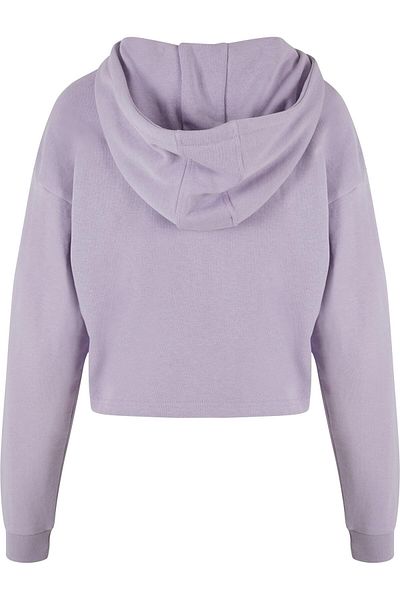 Urban Classics Damen Ladies Oversized Cropped Hoodie aus leichtem Frottee