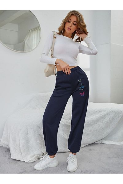 DAXİS Sportwear Company 3-pack Colorful Butterfly Printed Unisex Sweatpants Daxis Sportwear Company