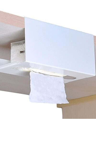 risingmaber Beyaz Metal Peçete Askısı Peçete Organizeri Çek Al Peçetelik Kağı...