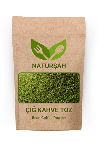 Naturşah Yeşil Kahve Toz - Öğütülmüş (GREEN COFFEE BEANS POWDER) 50 gr