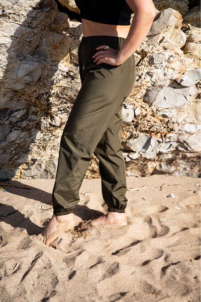 new ats Elastic Waist Hijab Bottom Swimsuit Trousers