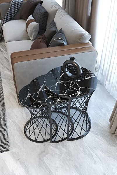 usta mekan Hasır Telli Model Siyah Zigon Siyah Mermer Desen Temperli Cam