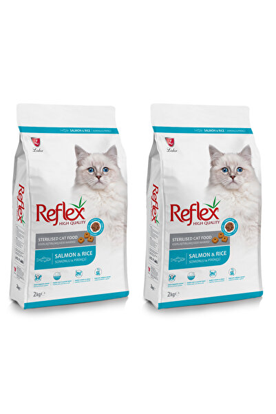 Reflex Balıklı Kısırlaştırılmış Kedi Maması 2 Kg X 2 Adet