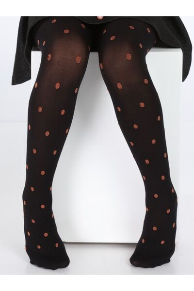 İTALİANA Šarene dečije najlonske čarape sa točkicama