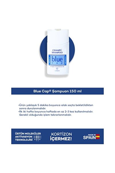 Blue Cap Şampuan 150 ml (kepek Ve Pullanmaya Karşı