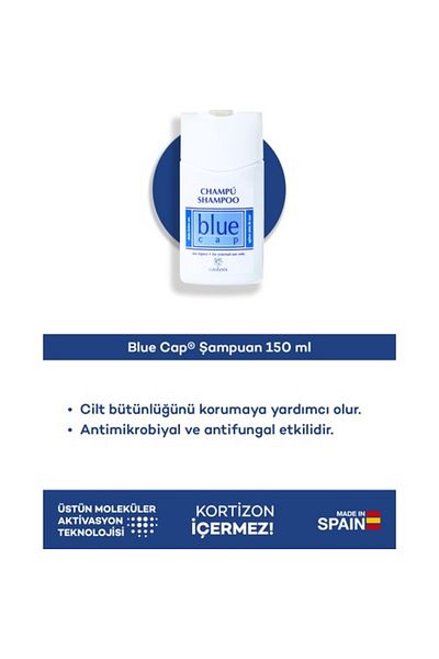 Blue Cap شامبو 150 مل - مضاد للقشرة والتقشر