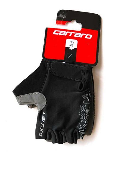 Carraro X LARGE SHORT FINGER GLOVES BLACK GRAY CR-23011