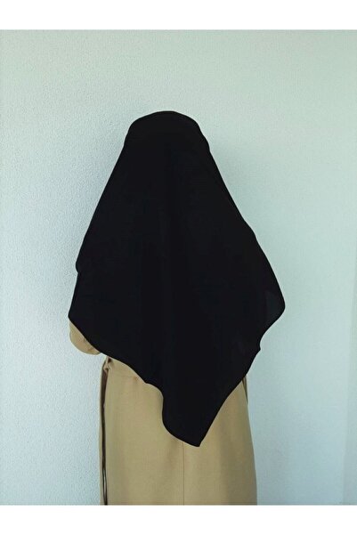 modi Νήματα Medina Φουλάρι μεγάλου μεγέθους 110x10 Μαύρο Χρώμα