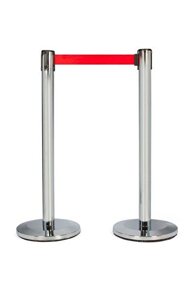 Şirin Duba 2'li Set Krom Şerit Bariyer, Paslanmaz Metal Güvenlik Şeridi