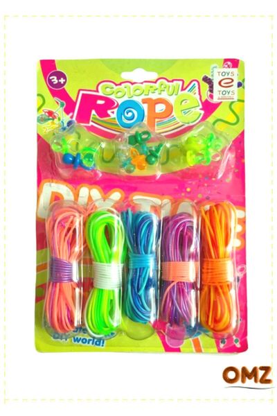 OMZ تطوير مونتيسوري للأولاد على سبيل المثال - حبال حياكة PVC ملونة ومواد صنع ...