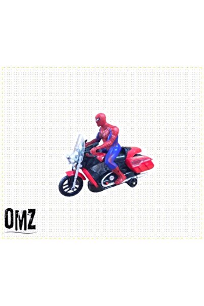 OMZ Medska Spiderman Pilli Işıklı Motorlu Örümcek Adam , Spıderman , Motar, M...