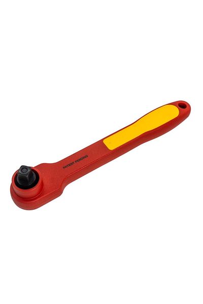 İzeltaş Izeltas13000005277 - 1/2" 1000v Insulated, 36 Threaded Ratchet Socket Handle