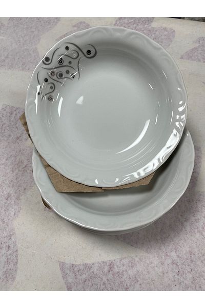 Porland Porcelain Dinner Plate 19cm Yakamoz 12 Pieces