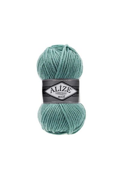 Alize Superlana Maxi 463 - Dark Mint 100 Gr Πλεκτό Χειροποίητο Σχοινί