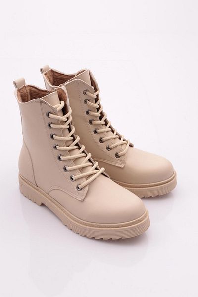 DGN Beige Women's Boots - 7262698
