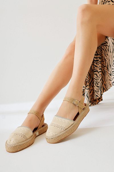 Limoya Γυναικεία παπούτσια Casual Lorna Beige Espadrille