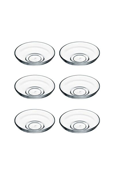 Paşabahçe 54201 Plain 12-Piece Tea Plate