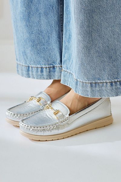 Limoya Pantofi casual de damă Tola cu cataramă argintie