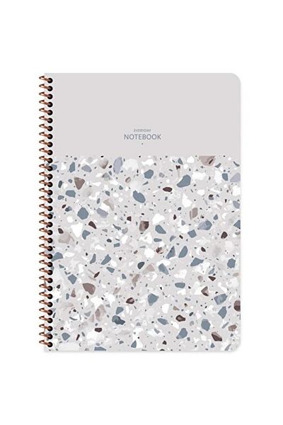 Keskin Color A4 80 Sheets Checked Plastic Cover Spiraled Scale Notebook