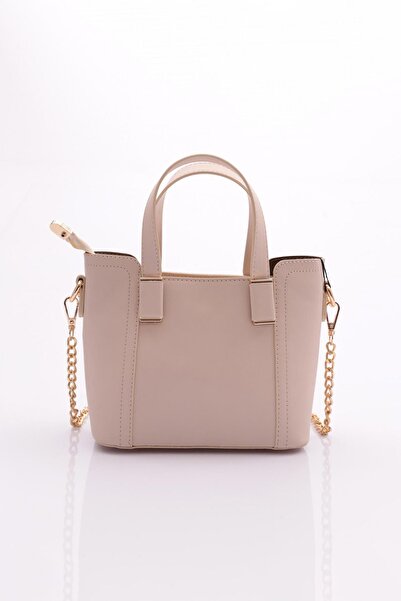 DGN 602 Women's Wallet Attached Bag Beige