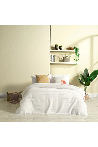 Doqu Home Roman Pike Tek Kişilik - Beyaz