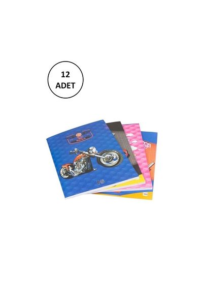 MBB ETİCARET 60 ورقة نموذج كتاب الأمل A4 - 12 قطعة